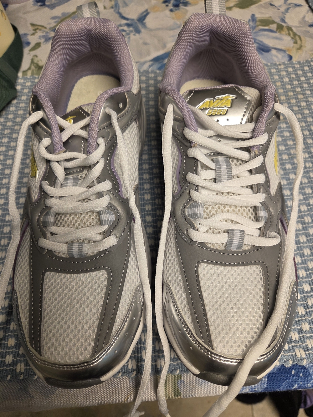 Avia Kids' Gray & Lavender Athletic Sneakers